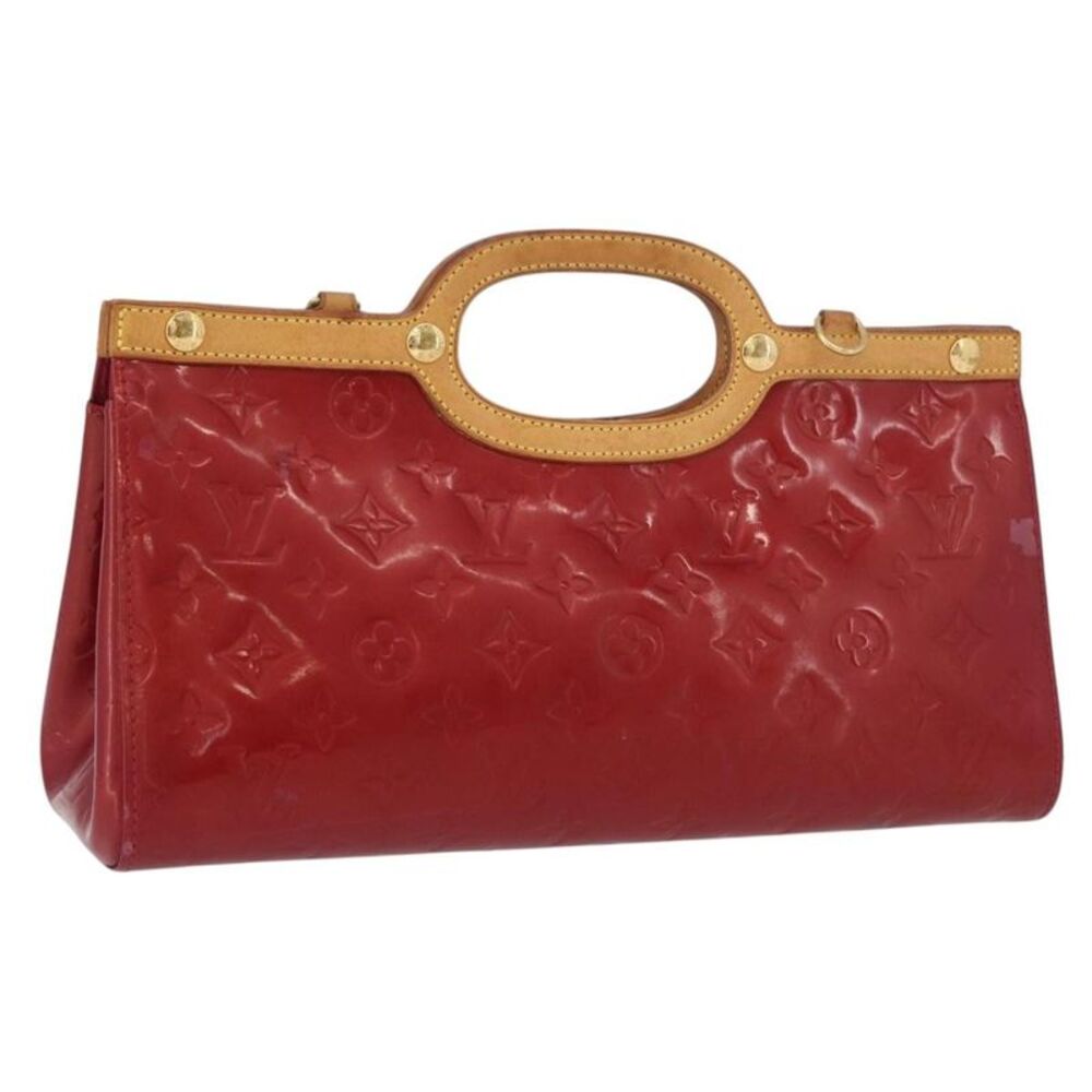 Louis Vuitton Roxbury Drive Handbag Monogram Vernis Red Patent_Leather Handbag - Picture 16 of 16